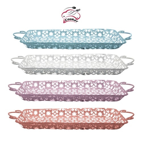 WROUGHT IRON TRAY 37*25 CM, COOKER YLMZ438 