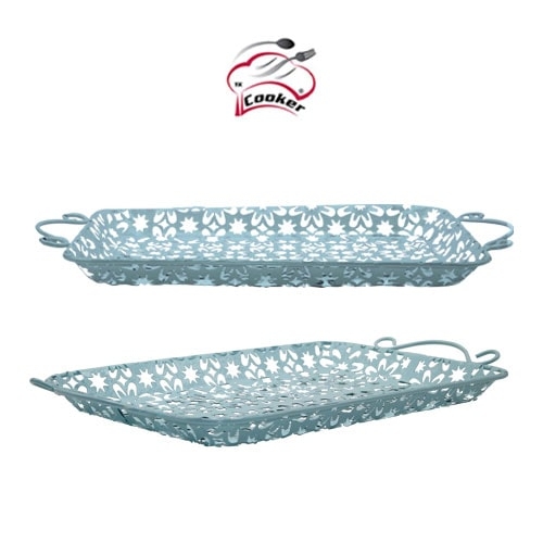 WROUGHT IRON TRAY 37*25 CM, COOKER YLMZ438 