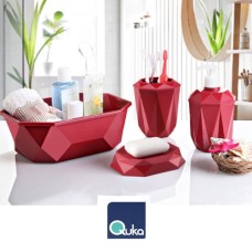 VANITY 4 PCS SET WITH BASKET, QUKA 509