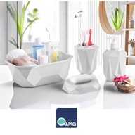 VANITY 4 PCS SET WITH BASKET, QUKA 509