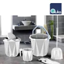 VANITY 4 PCS SET BATH CLEANING SET, QUKA 540