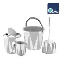 VANITY 4 PCS SET BATH CLEANING SET, QUKA 540