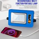 PORTABLE MULTIFUNCTIONAL SPOTLIGHT 18650 TWO QUARTER, POWER BANK 6000MA/H