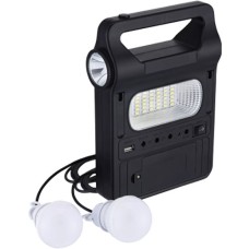 LED SOLAR LIGHTING KIT WITH 2 BULBS MW-X2 
