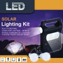 LED SOLAR LIGHTING KIT WITH 2 BULBS MW-X2 