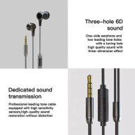 MOXOM EARPHONES 3.5 mm  MH-12