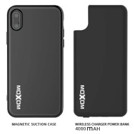 2 IN 1 CASE + WIRELESS CHARGER 4000mAh, MOXOM