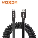SPIRAL USB CHARGER CABLE, MOXOM