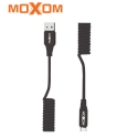SPIRAL USB CHARGER CABLE, MOXOM