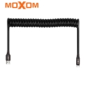SPIRAL USB CHARGER CABLE, MOXOM
