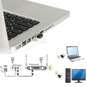 USB WIRELESS ADAPTER 600Mbps 2.4GHz 