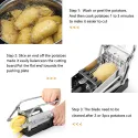 POTATO CHIPPER WITH SUCTION BASE
