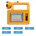 RECHARGEABLE EMERGENCY SOLAR LED LIGHT 50W, POWER BANK
