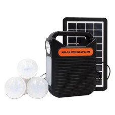 SOLAR LIGHT SYSTEM WITH 3 LED LAMP, EASY POWER EB-391B