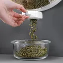 6 Sections Kitchen Dry Food Dispenser 