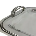 Phoenix Fancy Silver Metal Tray, Unique Design 50*35 cm