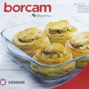 Borcam Glass square Ovenware 26*22 cm