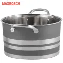 6pcs Stainless Steel Cookware Set 28,30,32 cm