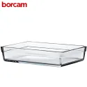 Borcam 59334 Rectangle Glass Ovenware 36.7*25.7* cm 