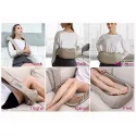 Neck, Shoulder, Back, Leg and Foot Massager Pillow with Heat, Beige