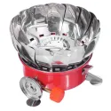 Stainless Steel 7 IN Outdoor Portable Gas Butane Burner Camping Picnic Stove