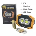  LED Work Light Rechargeable with USB Port