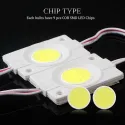 LED Light Lamp 1 LED Chips with Optical Lens 2.4w,12v