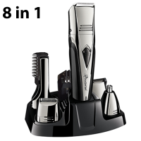 8in1 grooming kit electric shaver for men rechargeable electric razor body groomer trimer beard shaving machine eyebrow trimmer