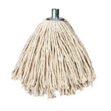 COTTON ROUND MOP WITH STAINLESS STEEL HEAD
