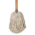 COTTON ROUND MOP WITH STAINLESS STEEL HEAD
