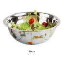 STAINLESS STEEL MIXING BOWL, 26 CM