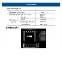 DEEP CYCLE BATTERY, NBS SOLAR 12V 200AH