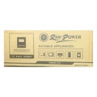 HYBRIDE SOLAR INVERTER, PURE SINE WAVE INVERTER+SOLAR CONTROLLER+UPS, RAW POWER 1KVA  800W 12V 