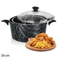 17 PCS MARBLE COOKWARE SET, AKYILDIZ