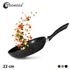 Phoenix Marble Granite Non-Stick Fry Pan 22cm