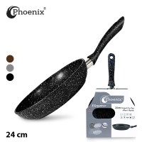 Phoenix Marble Granite Non-Stick Fry Pan 24cm