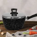 Phoenix Marble Granite Non-Stick Sauce Pan 18cm