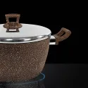 Phoenix Marble Granite Non-Stick Casserole 28cm