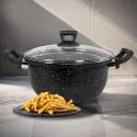 Phoenix Marble Granite Non-Stick Fryer With Basket 26 cm