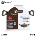 Phoenix Marble Granite Non-Stick Wok 32cm