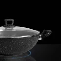 Phoenix Marble Granite Non-Stick Wok 32cm