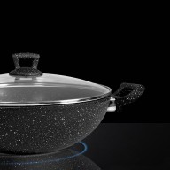 Phoenix Marble Granite Non-Stick Wok 32cm