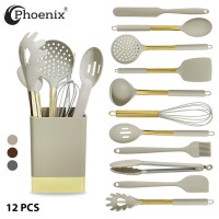 Phoenix 12Pcs Silicone & Metal Kitchen Set