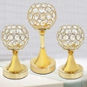 Phoenix 3Pcs Crystal Candle Holder Phoenix 3Pcs Crystal Candle Holder
