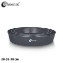 Phoenix 17 Pcs Grey Modern Cookware Set 