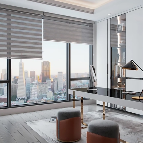 Day &amp; Night Duo Roller Blinds 150(W)*150(H) cm 