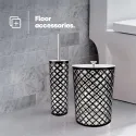 Phoenix 5pcs Patterned Bathroom Set 