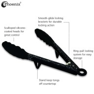 Phoenix 9" Marble Food Tong 23cm 