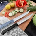 Phoenix 6Pcs Marble Kitchen knives Simple Design 11cm